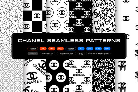 chanel fabric pattern.